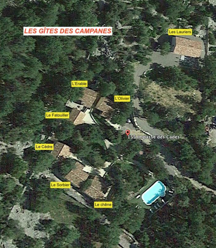 Gites Des Campanes Saint Alban Auriolles Exterior foto